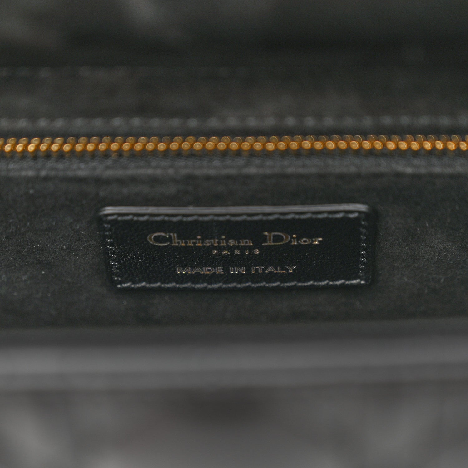 Christian Dior Lambskin Cannage Medium Lady Dior Black 6 of 9