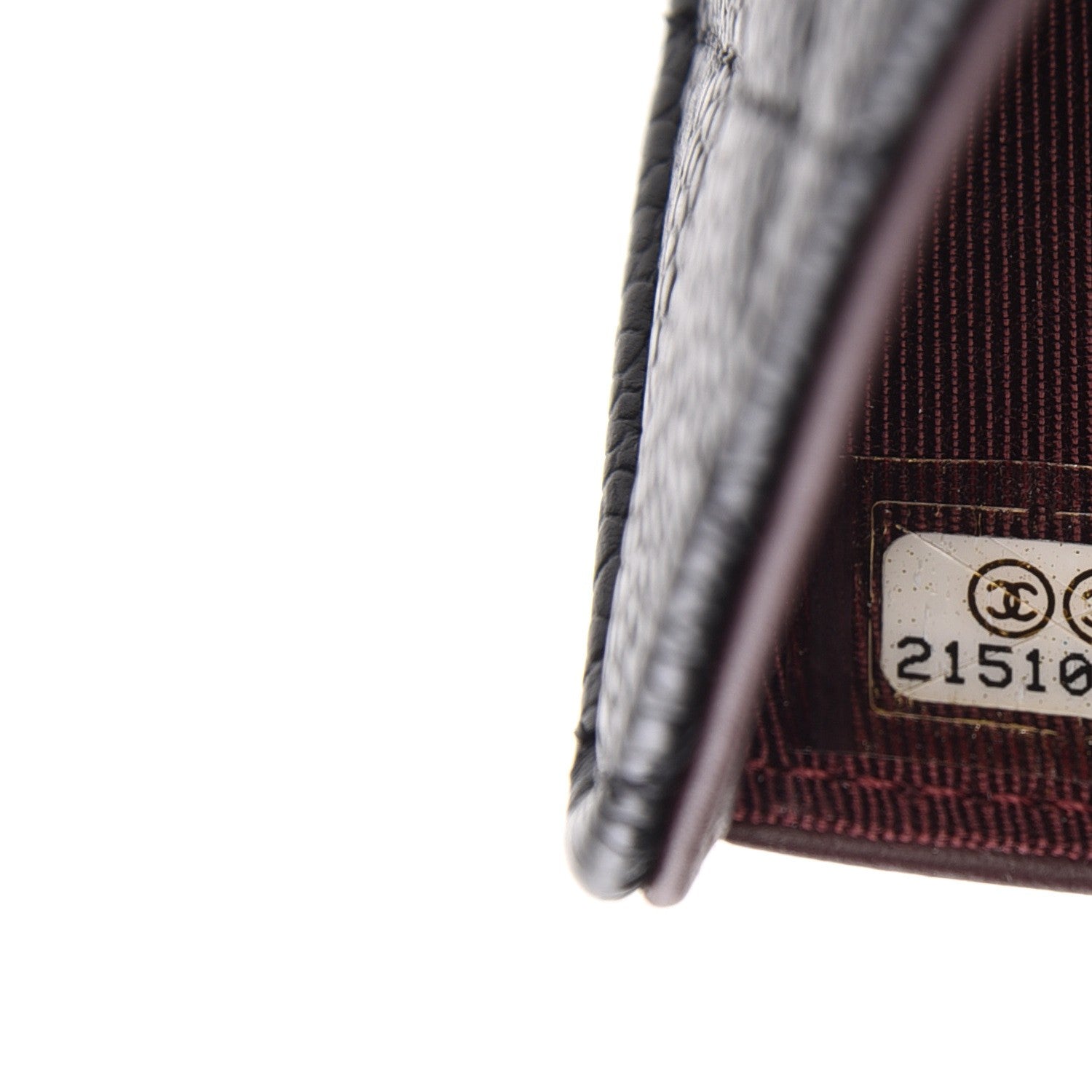 Chanel Caviar Quilted Zipped Pocket Wallet Black 7 of 8