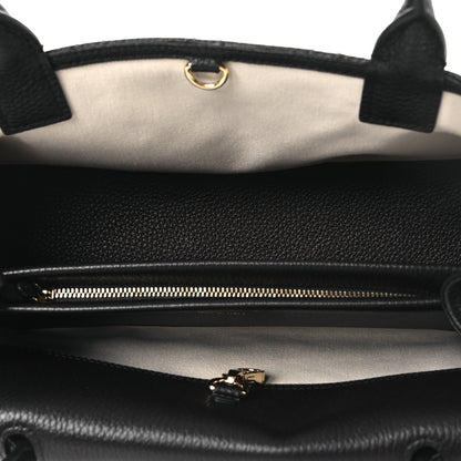 Chanel Grained Calfskin Stitched Urban Essentials Small Shopping Bag Black 5 of 10