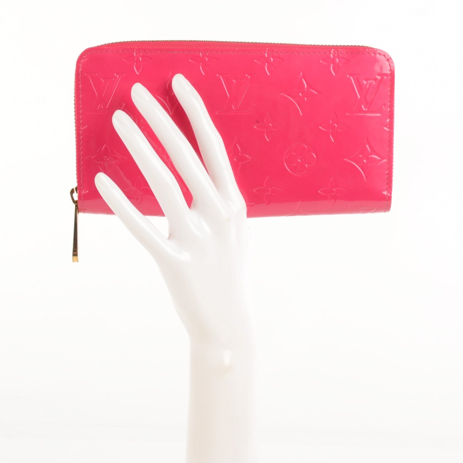 Louis Vuitton Vernis Zippy Wallet Rose Pop 2 of 8