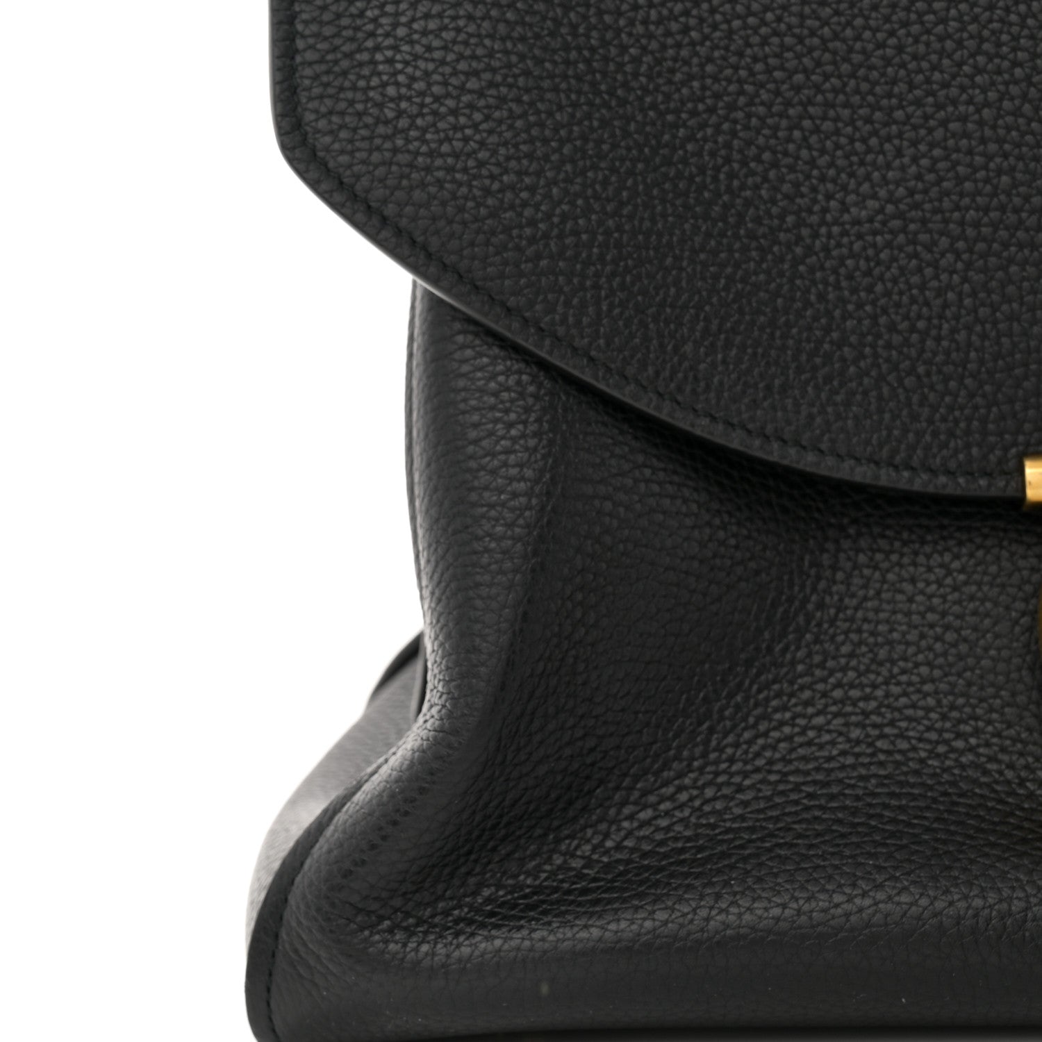 Salvatore Ferragamo Calfskin Medium Margot Top Handle Satchel Black 14 of 14