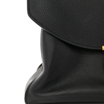 Salvatore Ferragamo Calfskin Medium Margot Top Handle Satchel Black 14 of 14