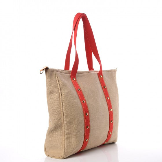 Louis Vuitton Toile Antigua Cabas GM Beige 3 of 12