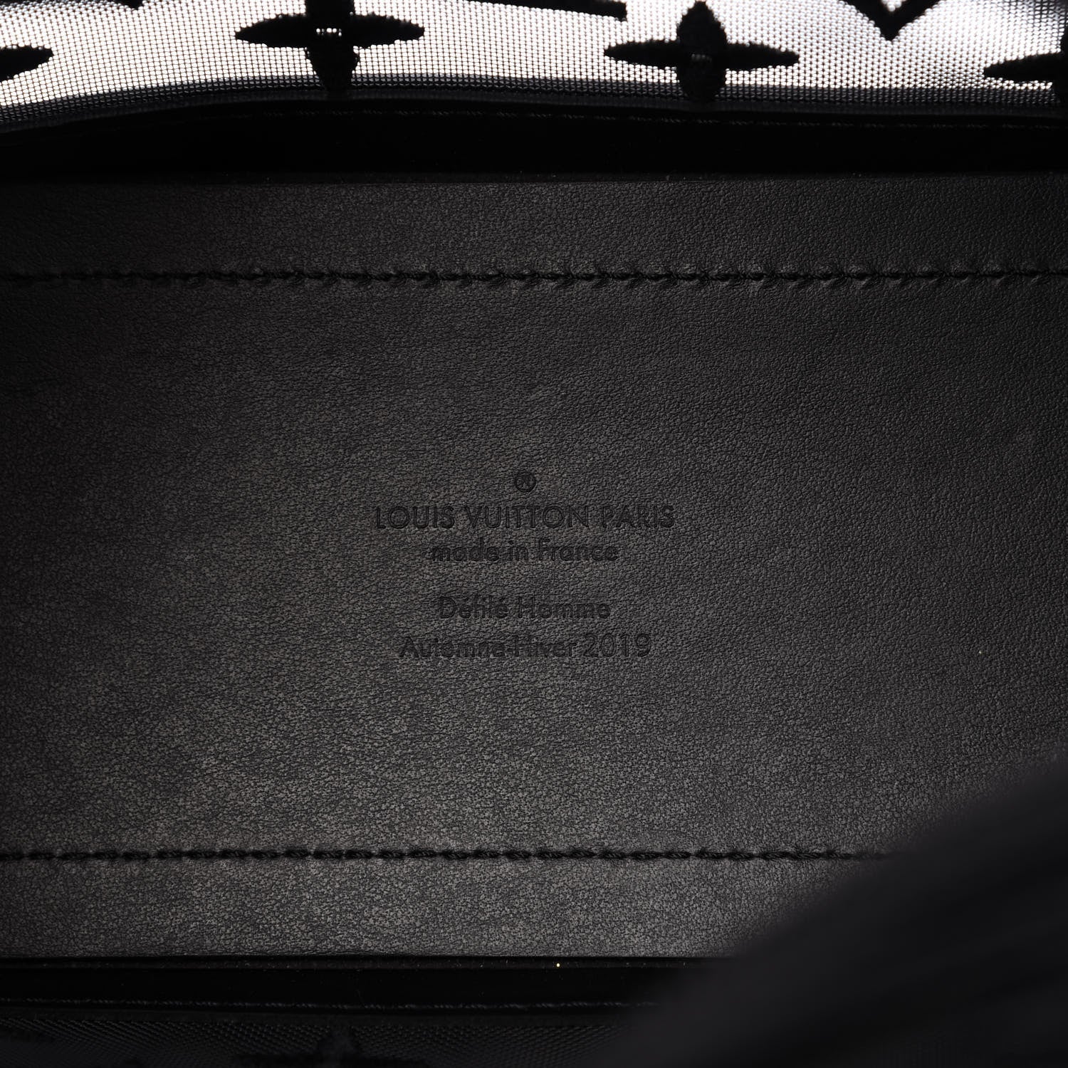 Louis Vuitton Monogram See Through Soft Trunk Black 8 of 9