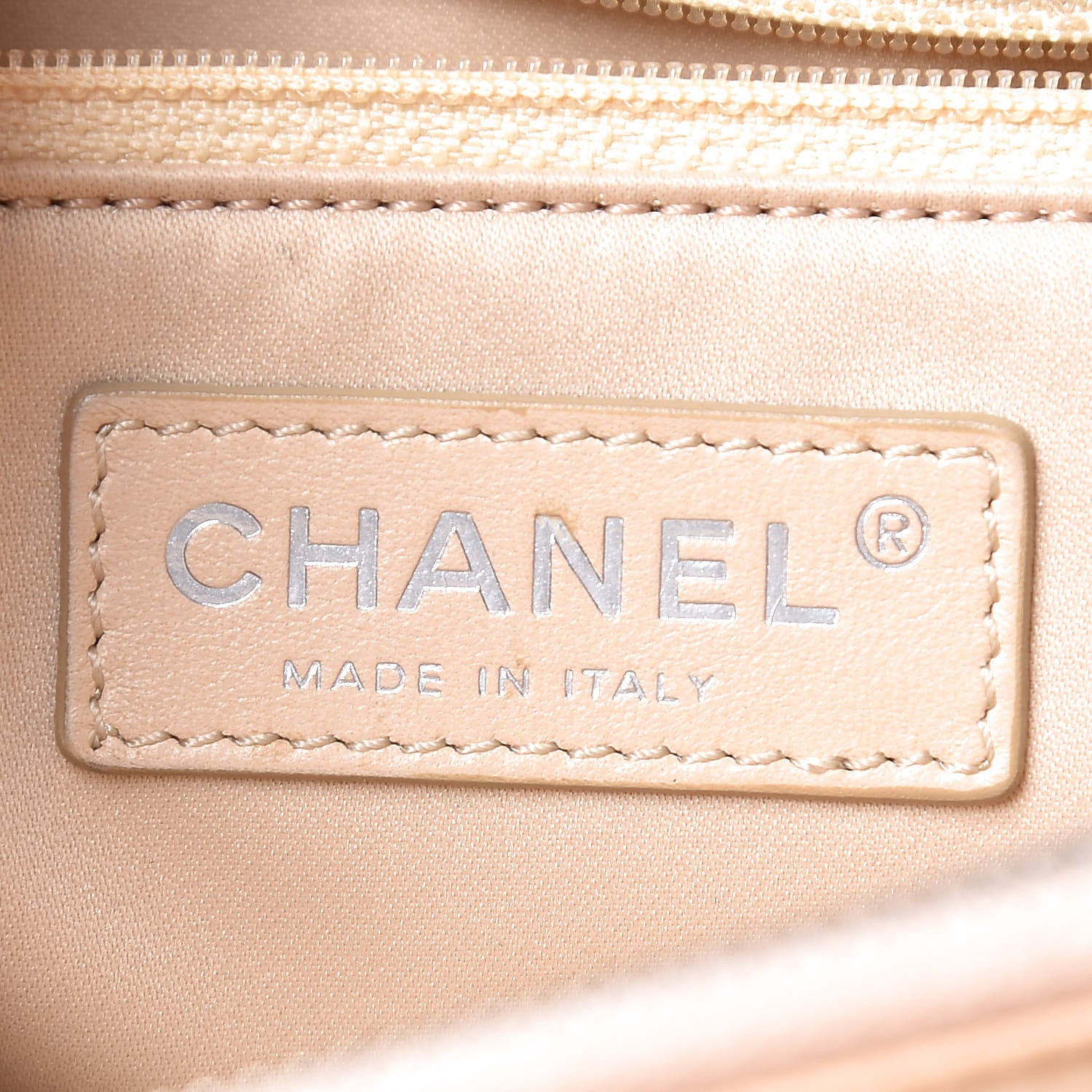 Chanel Caviar Quilted Grand Shopping Tote GST Beige Clair 6 of 11