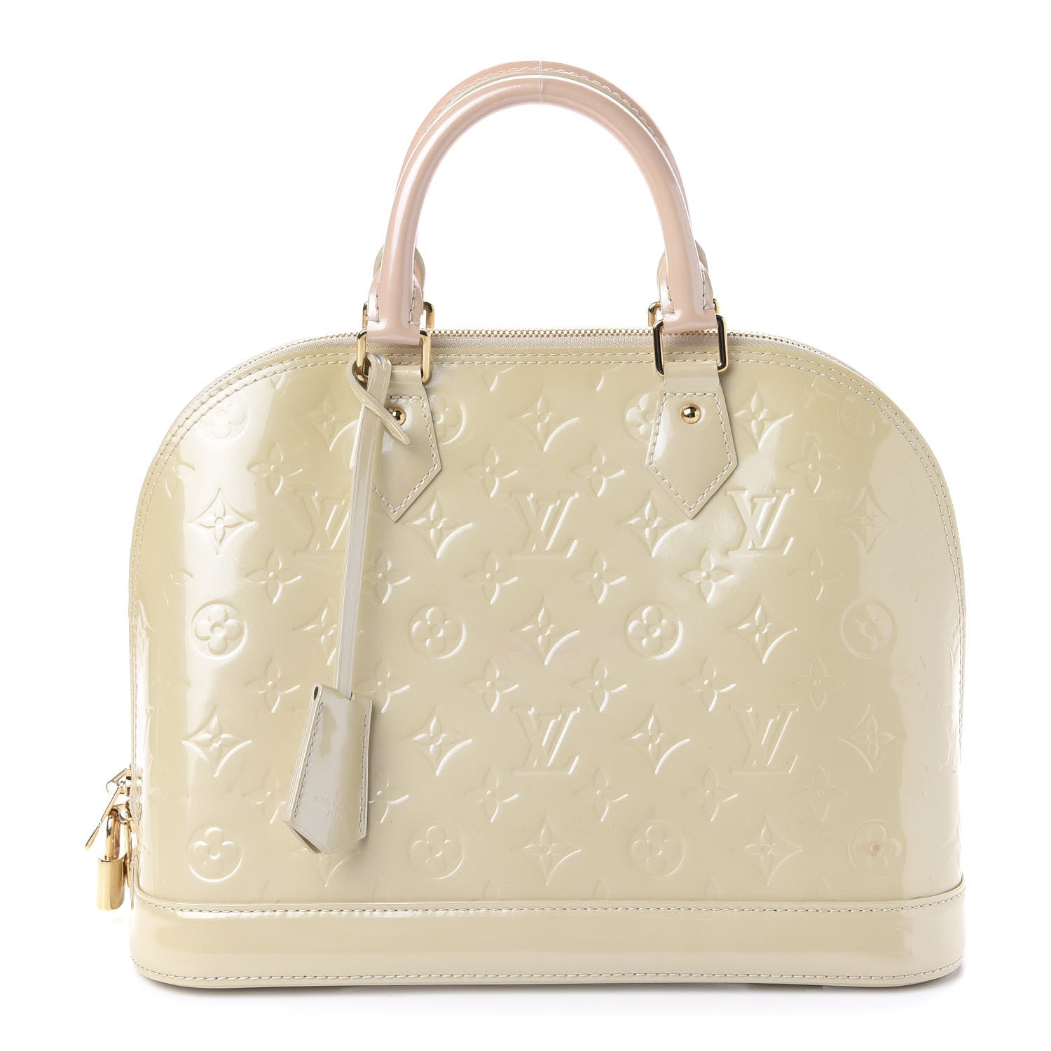Louis Vuitton Vernis Alma PM Blanc Corail 1 of 10