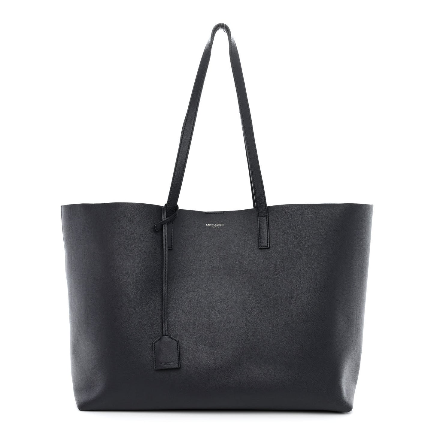 Calfskin Large Shopping Tote Navy