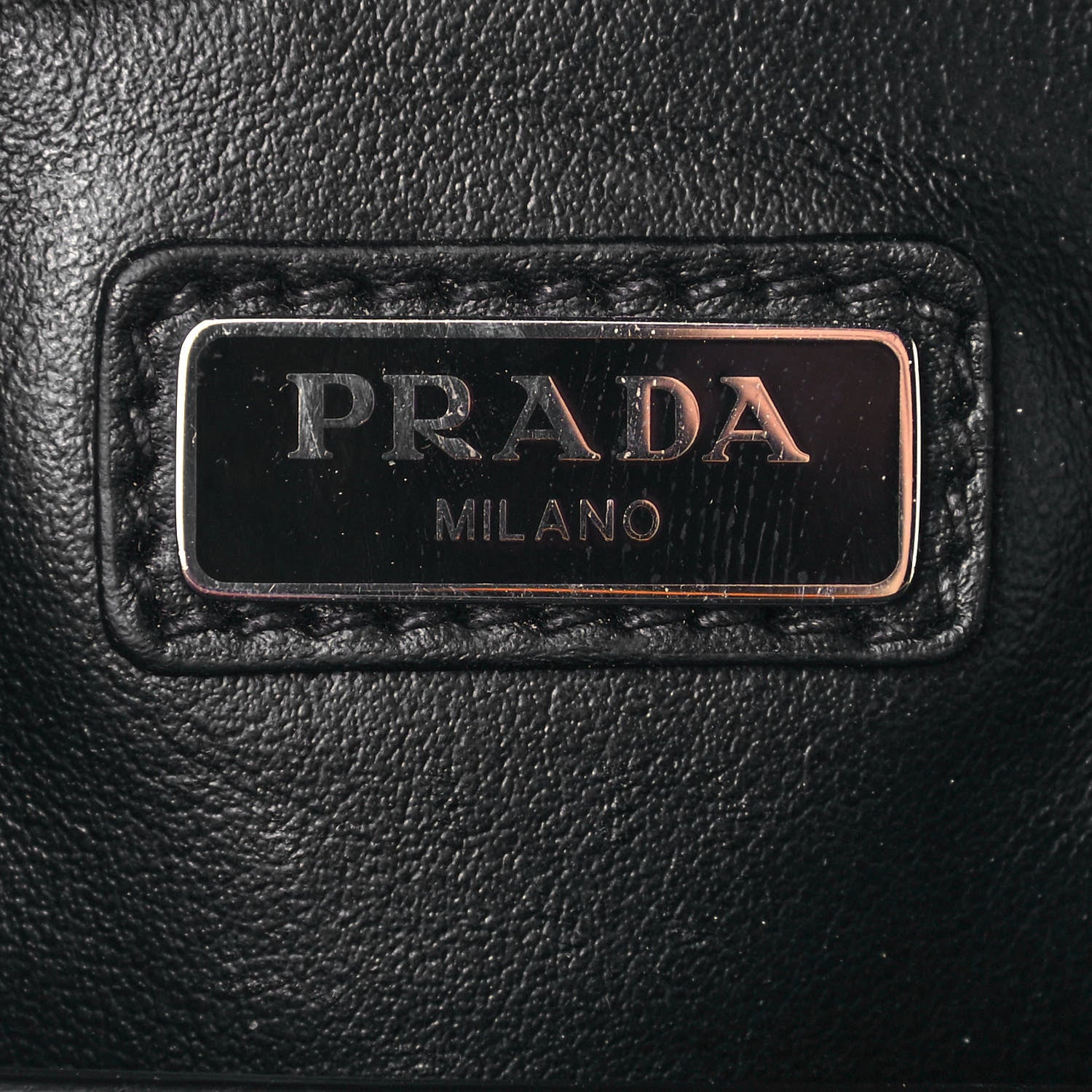 Prada Saffiano Harness Crossbody Bag Black 5 of 10