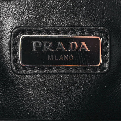 Prada Saffiano Harness Crossbody Bag Black 5 of 10