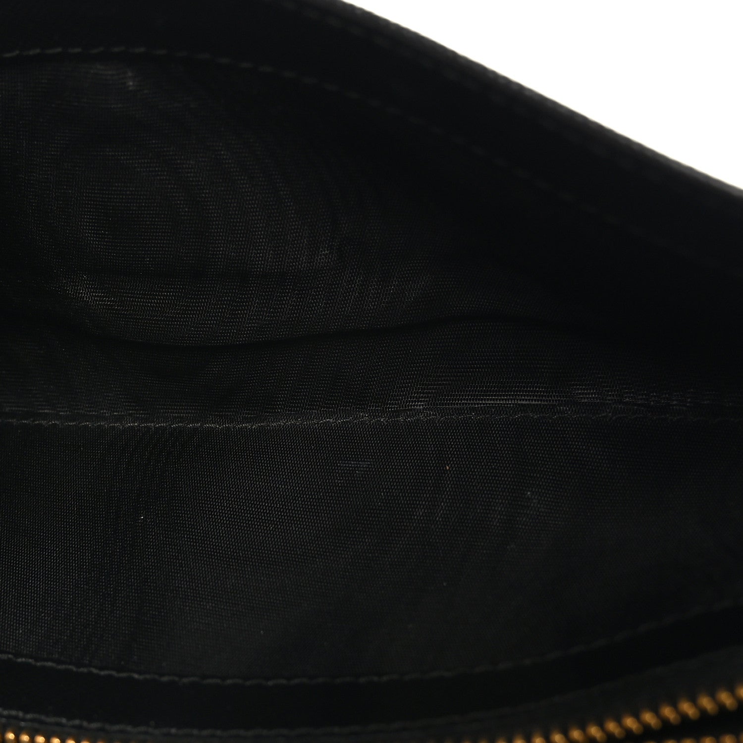 Prada Saffiano Metal Continental Flap Wallet Black 5 of 8
