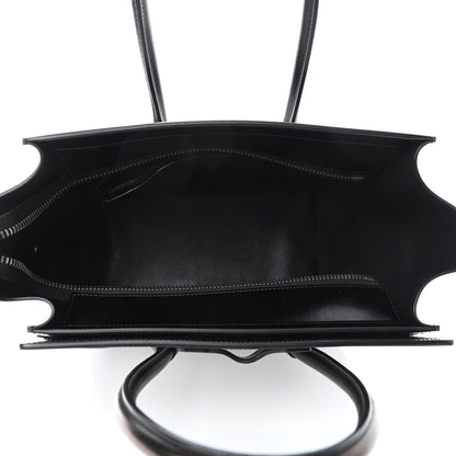Celine Sleek Calfskin Micro Bi-Color Luggage Black White 4 of 6