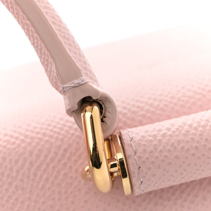 Dolce & Gabbana Dauphine Gloss Chain Strap Phone Bag Cipria 12 of 13