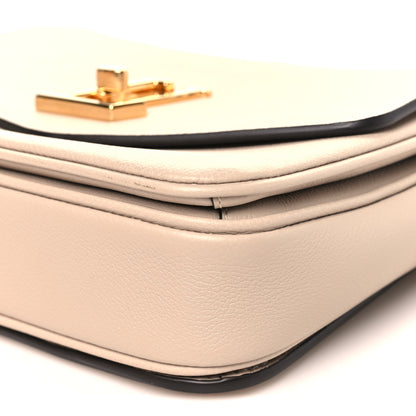 Louis Vuitton Grained Calfskin Lockme Oxford Greige 9 of 10