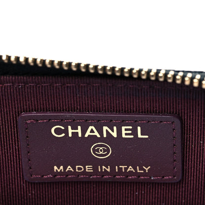 Chanel Caviar Quilted Zip Coin Purse Black 6 of 8