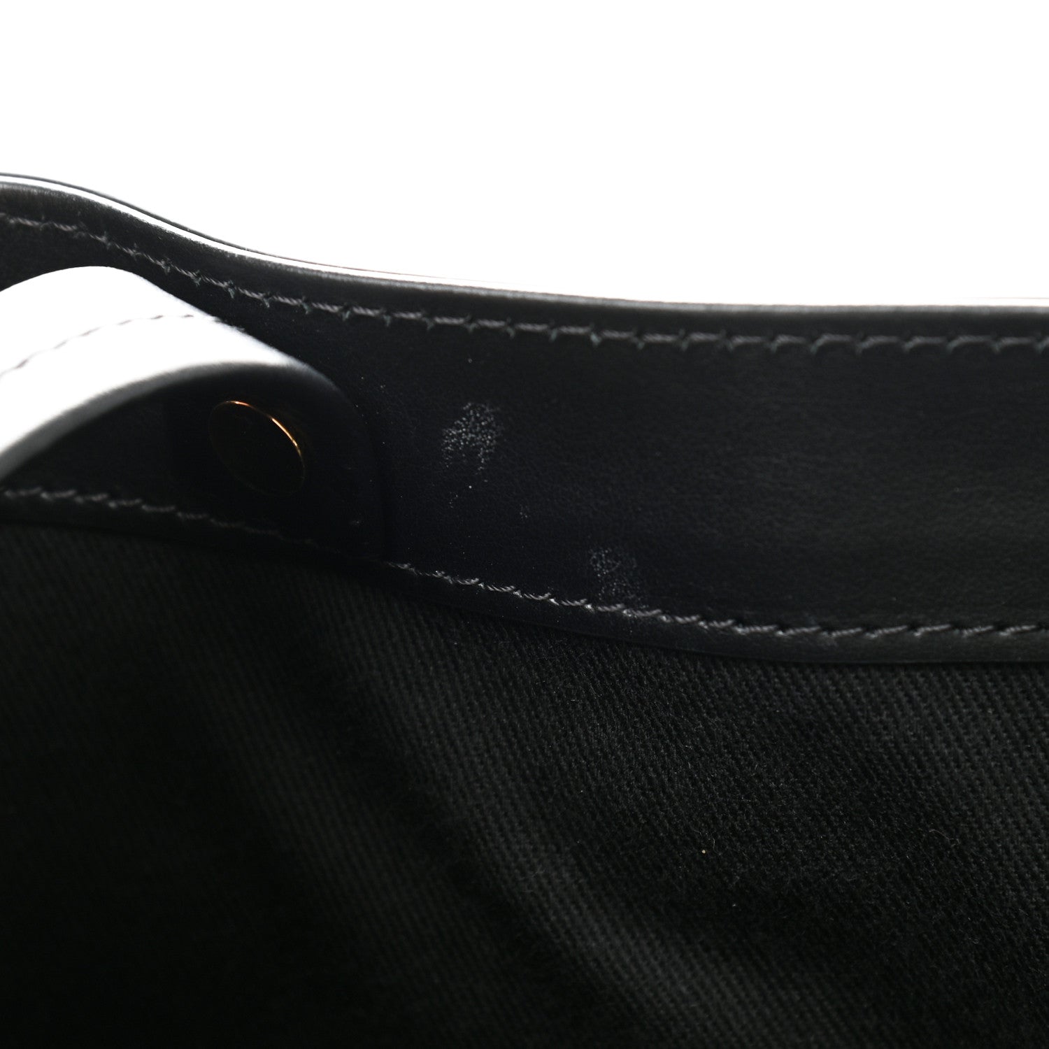 Tom Ford Canvas Calfskin Logo Tote Black 7 of 10
