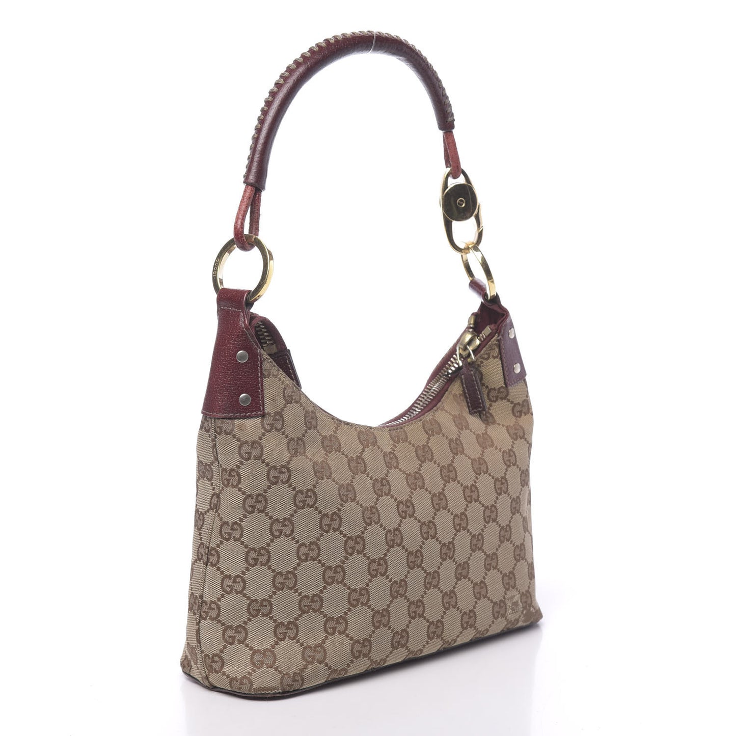 Monogram Classic Ring Hobo Burgundy