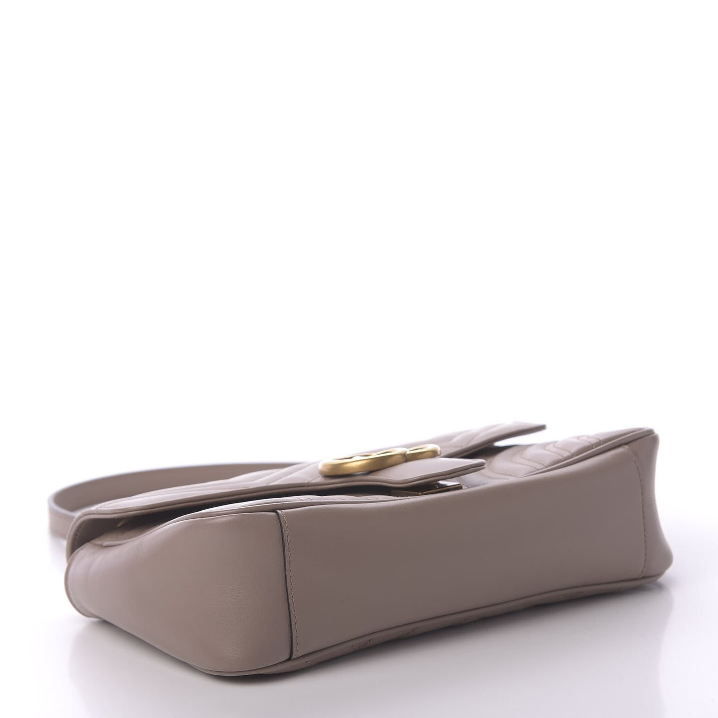 Calfskin Matelasse Small GG Marmont Shoulder Bag Porcelain Rose