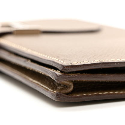 Hermes Epsom Bearn Gusset Wallet Etoupe 7 of 10