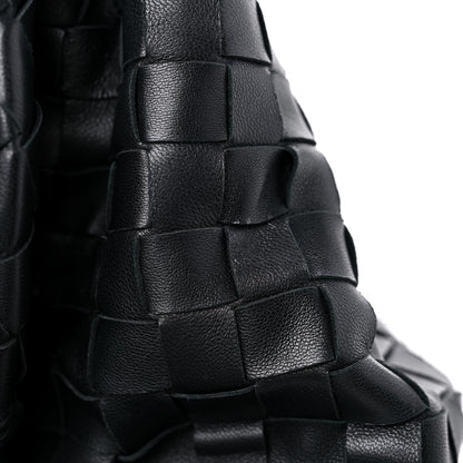Bottega Veneta Nappa Maxi Intreccio The Pouch Oversized Clutch Black 12 of 12