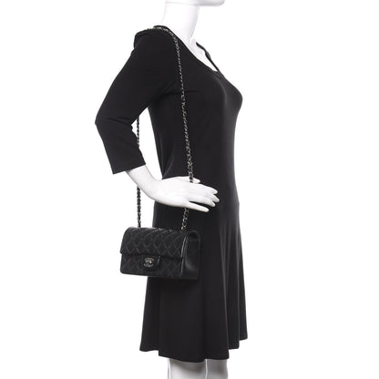 Chanel Lambskin Quilted Mini Rectangular Flap Black 2 of 10