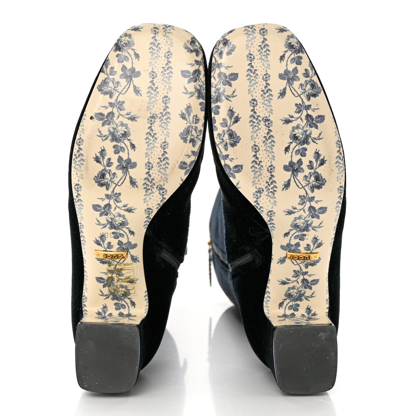 Velvet GG Victoire 55mm Boots 36 Black