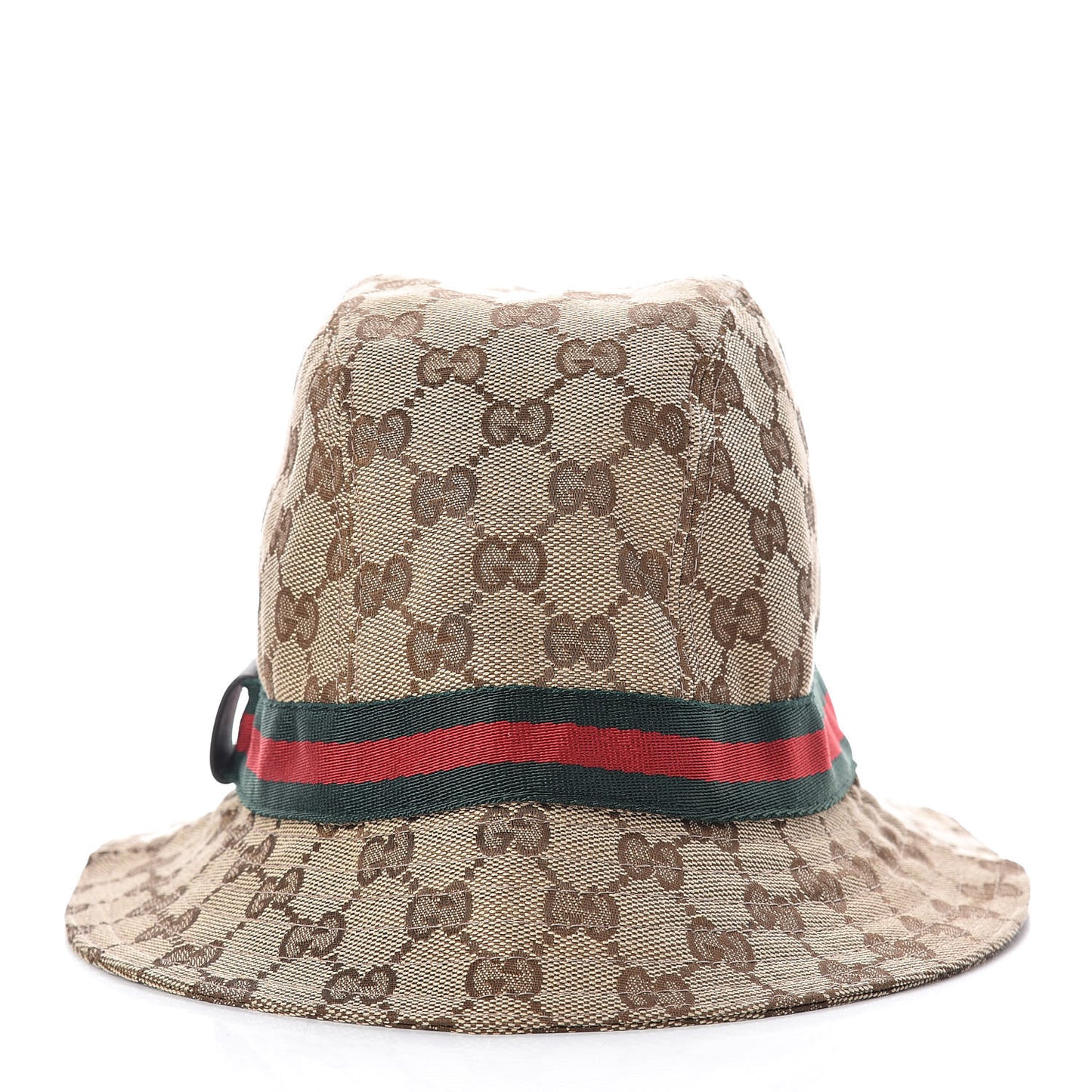Monogram Web Bucket Hat M Brown