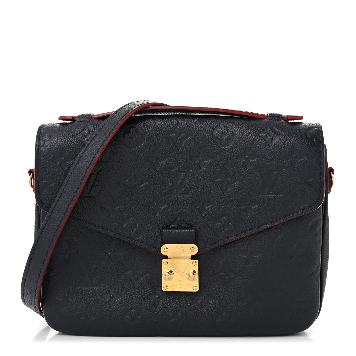 Empreinte Pochette Metis Marine Rouge