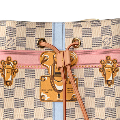 Louis Vuitton Damier Azur Summer Trunks Neonoe 7 of 9