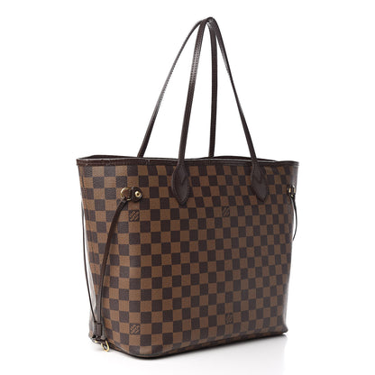 Louis Vuitton Damier Ebene Neverfull MM 3 of 14