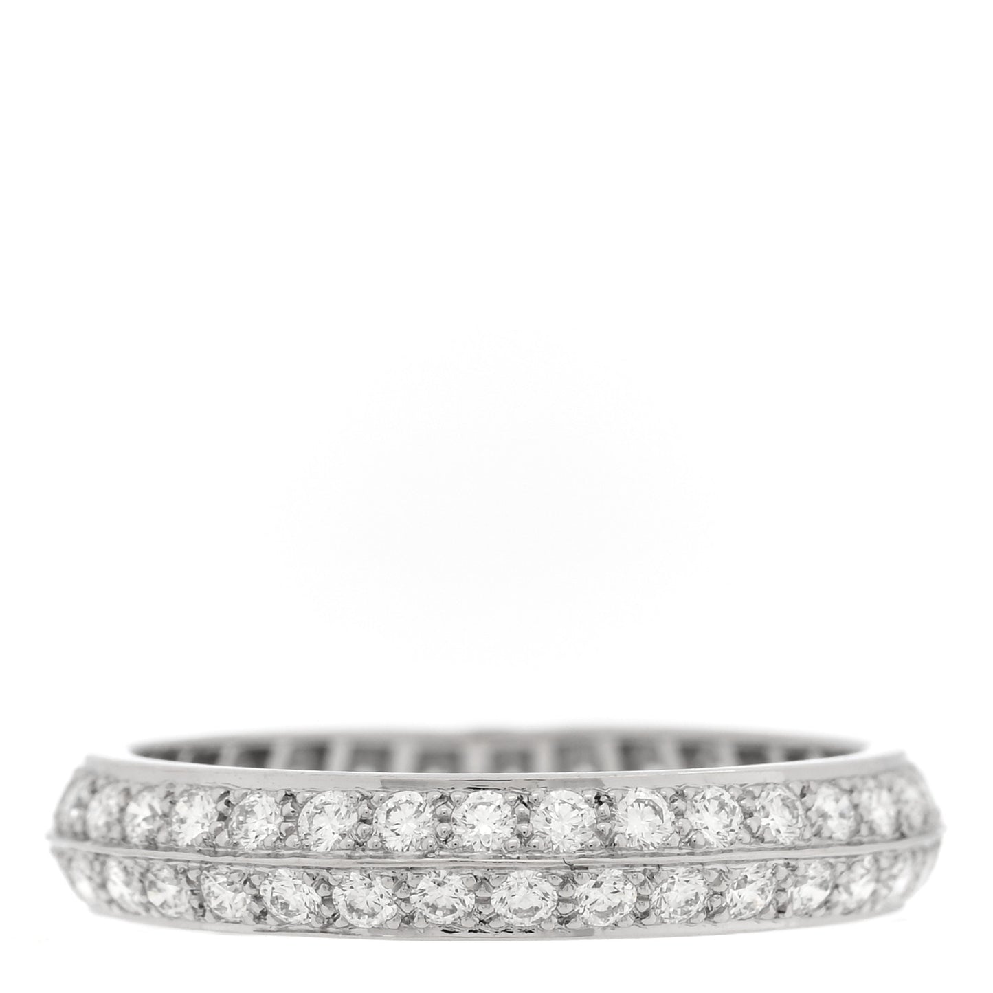 Platinum Diamond Couture Wedding Band Ring 52 6