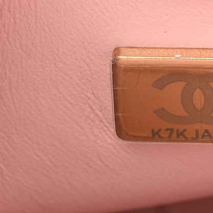 Chanel Lambskin Quilted Small Sweet Camellia Flap Light Pink 7 of 10