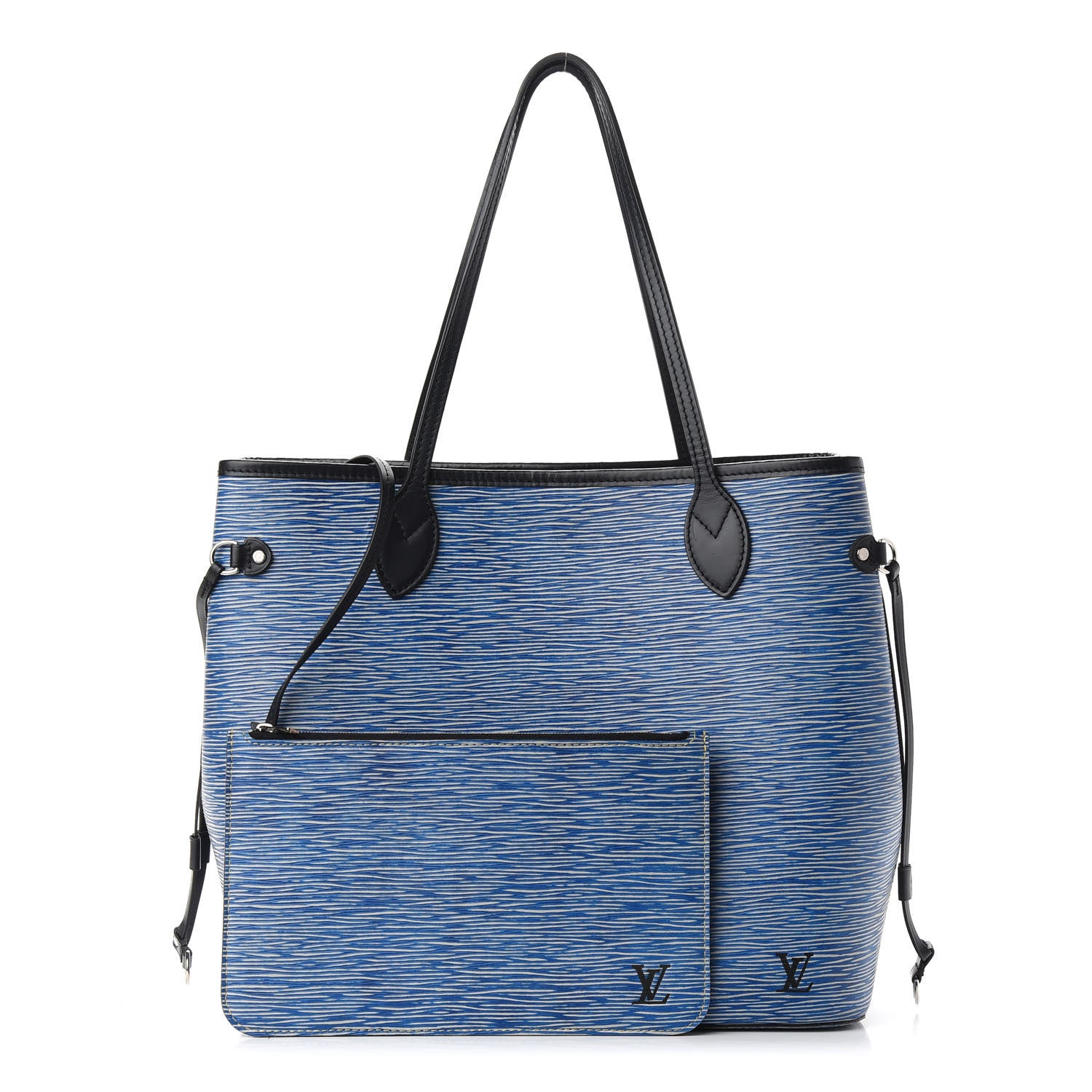 Louis Vuitton Epi Neverfull MM Denim Light 1 of 9