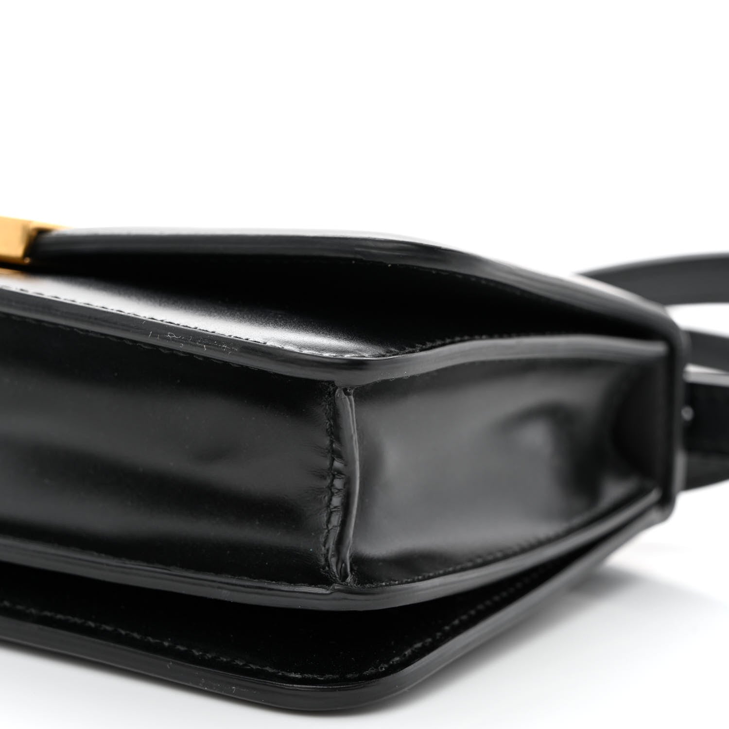 Bottega Veneta Spazzolato Calfskin Mini Classic BV Bag Black 9 of 11