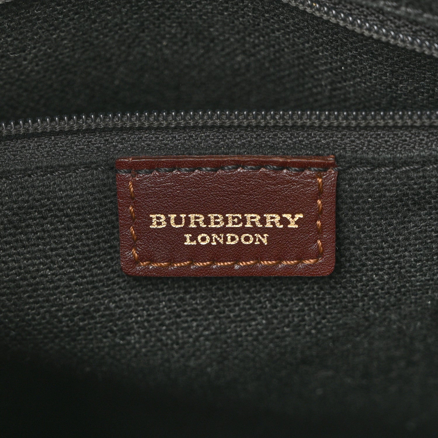 Burberry Haymarket Check Small Tote Brown 6 of 12