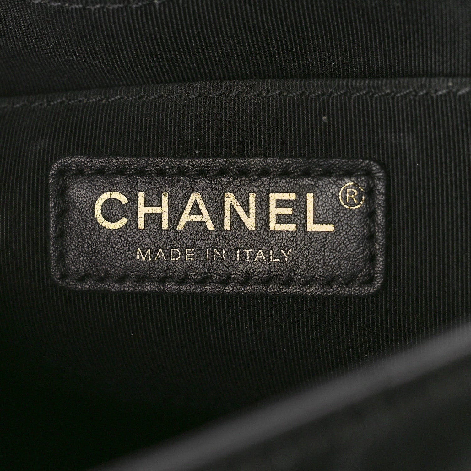 Chanel Calfskin Chevron Quilted Large Statement Flap Black 6 of 10