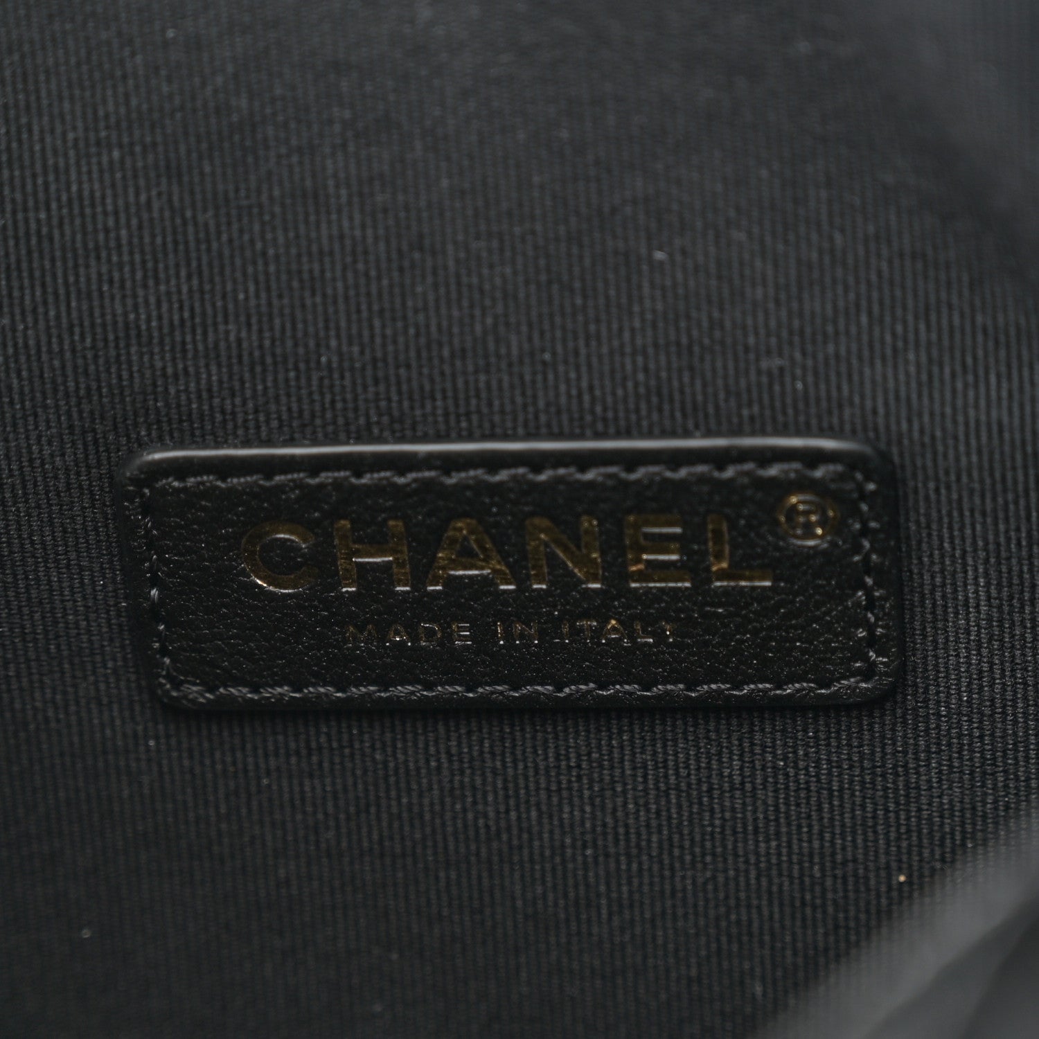 Chanel Shiny Crumpled Lambskin Quilted Medium Preppy Pocket Camera Case Black 6 of 12