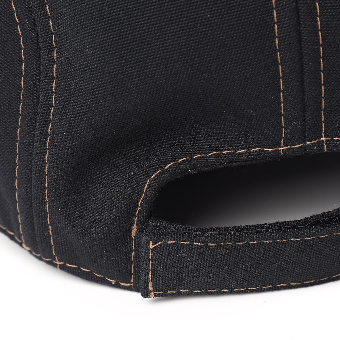 Canvas Vitello FF Baseball Hat Black