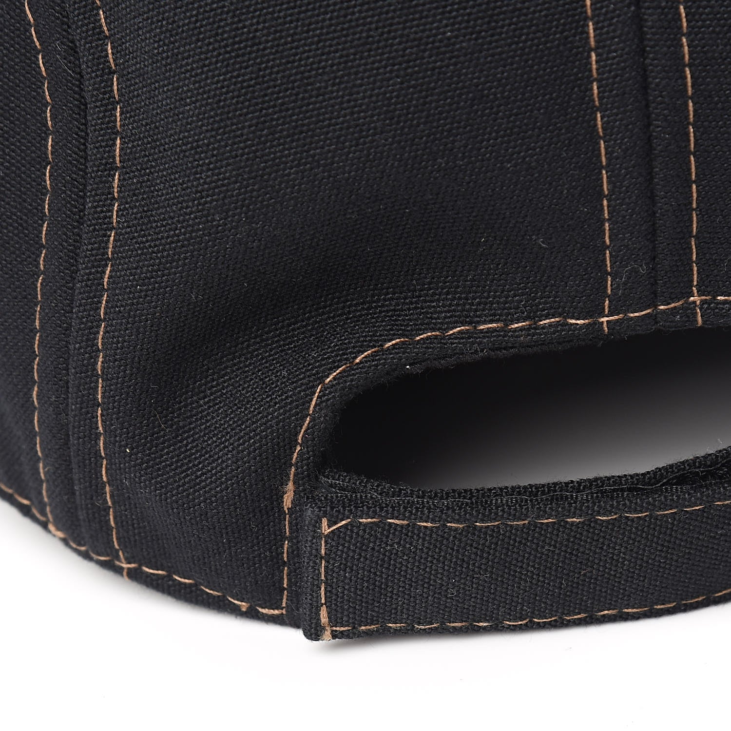 Fendi Canvas Vitello FF Baseball Hat Black 10 of 10