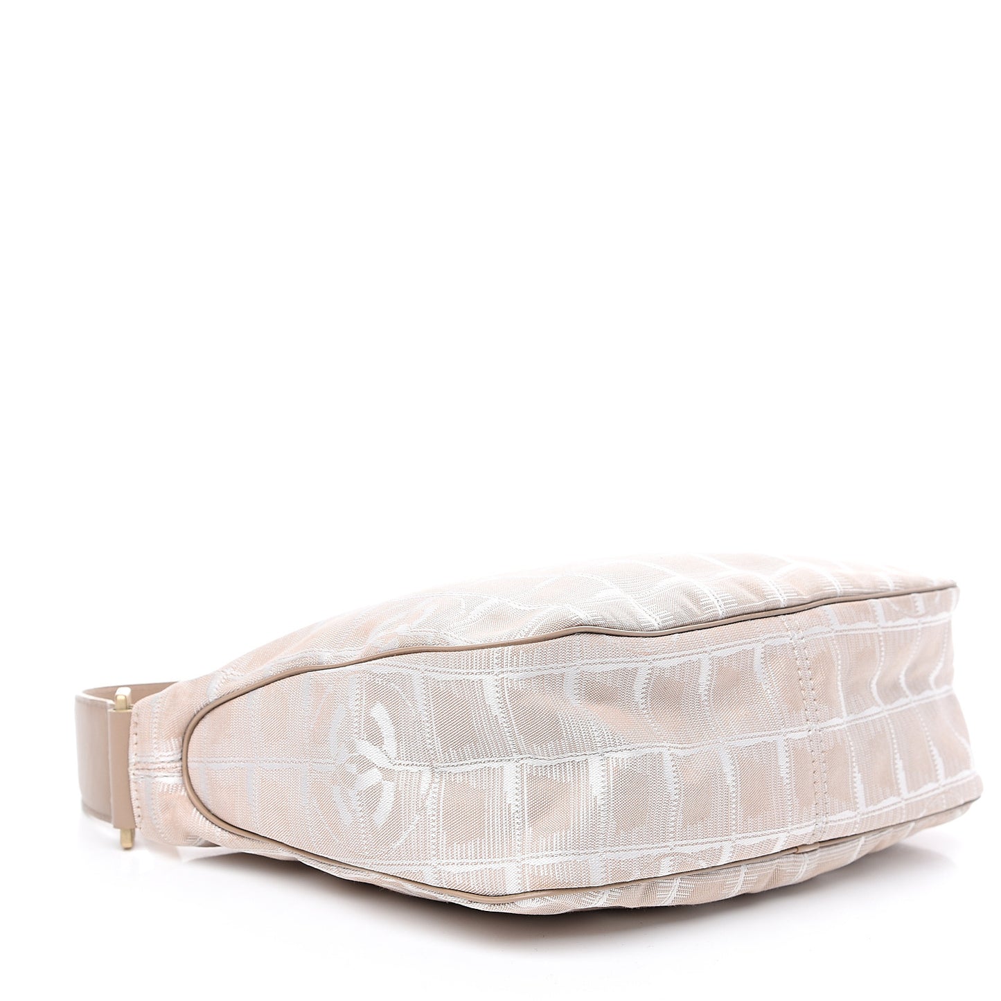 Nylon Travel Hobo Beige