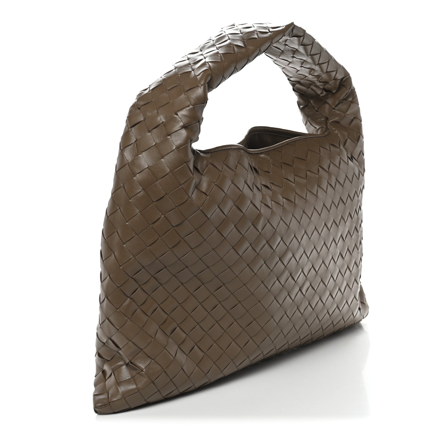 Calfskin Intrecciato Small Hop Pinecone