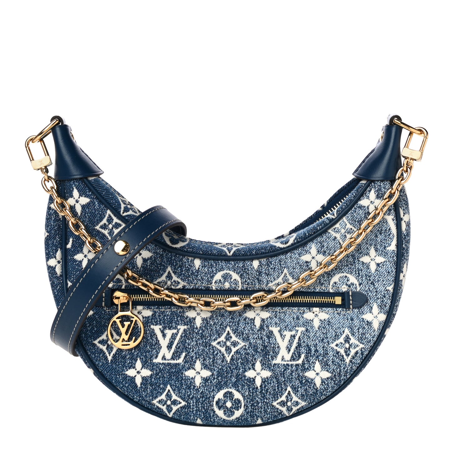 Monogram Jacquard Denim Loop Bleu
