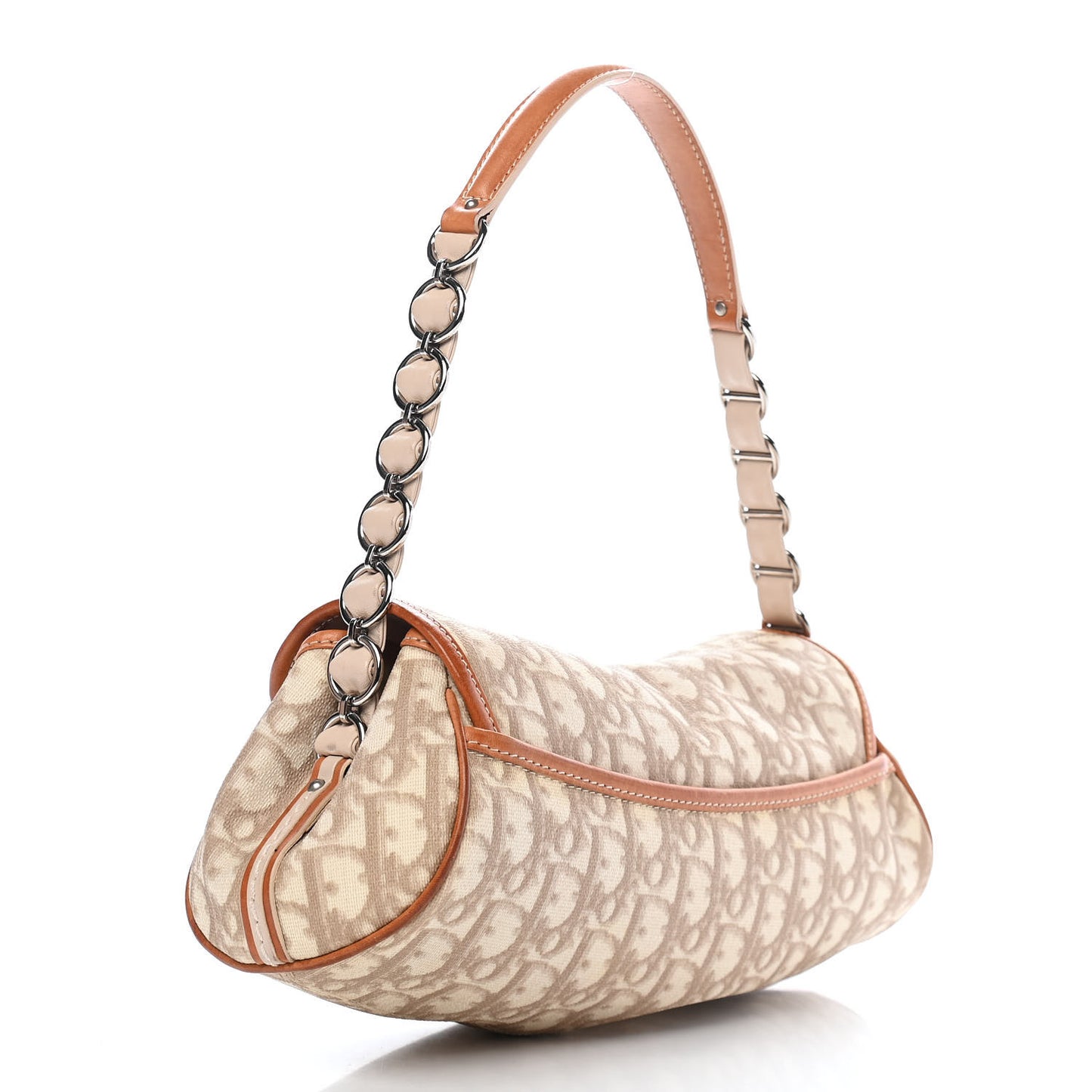 Monogram Romantique Trotter Flap Bag Beige