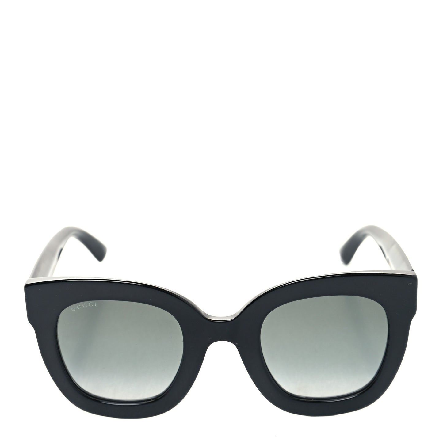 Acetate Crystal Star Round Frame Sunglasses GG0208S Black
