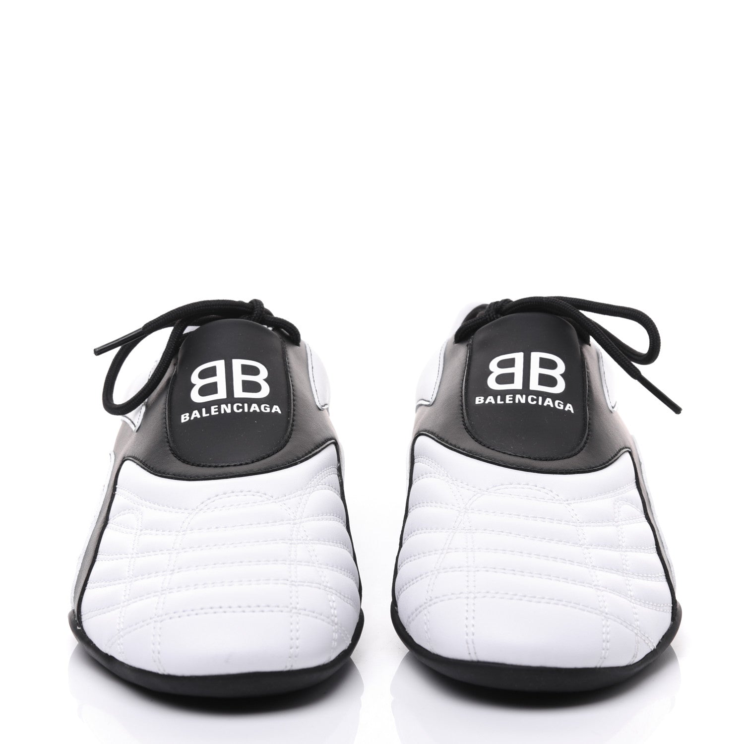 Balenciaga Polyurethane Womens Zen Sneakers 41 White Black 2 of 8