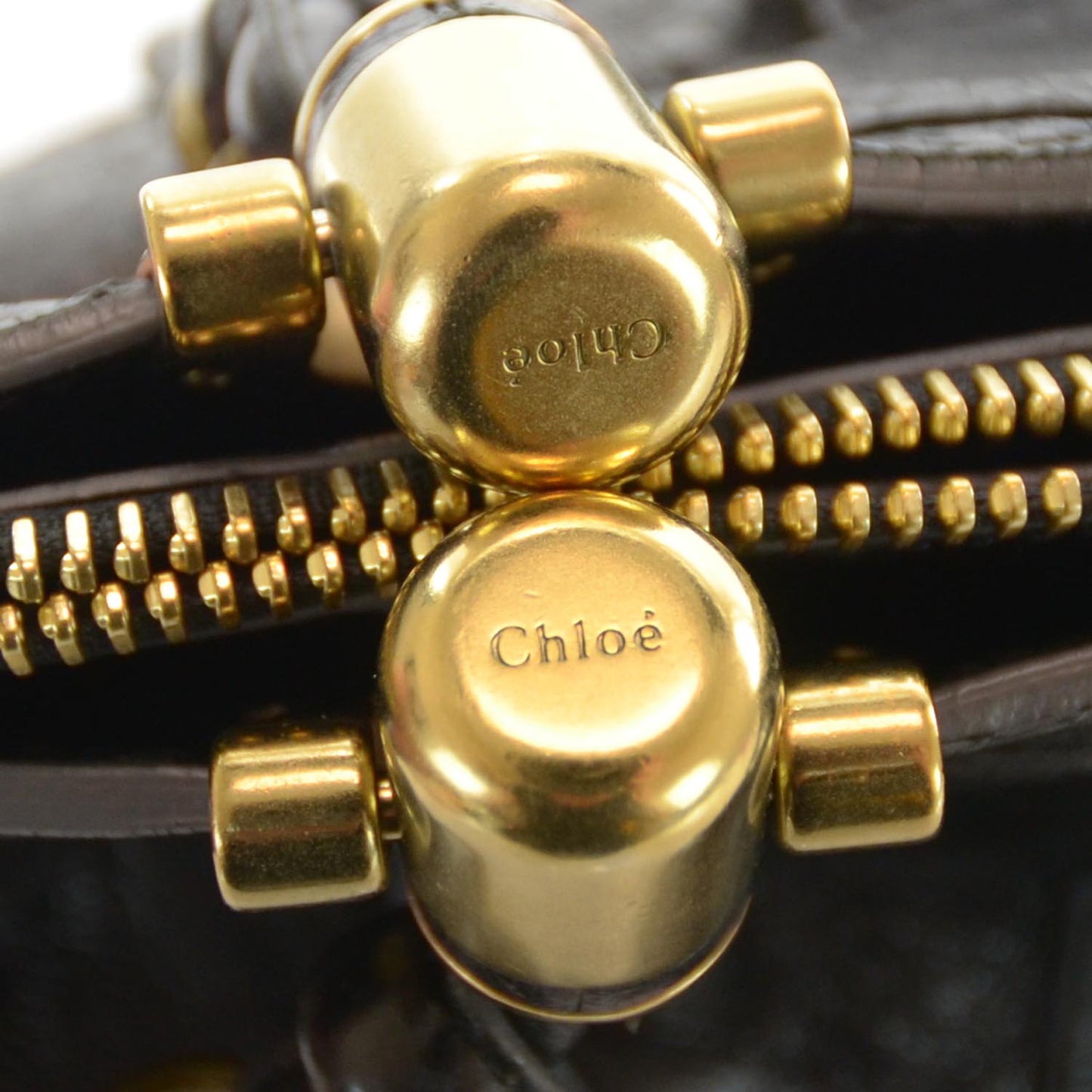 Leather Heloise Satchel Black