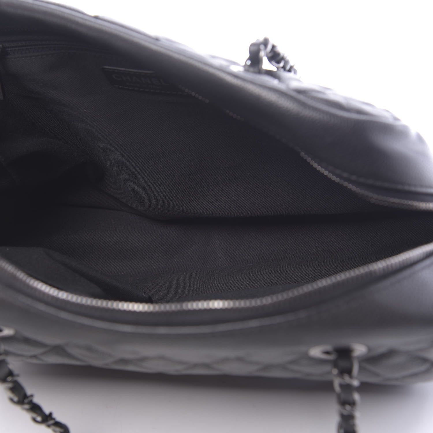 Chanel Caviar Quilted Travel Flap Tote Black 5 of 11