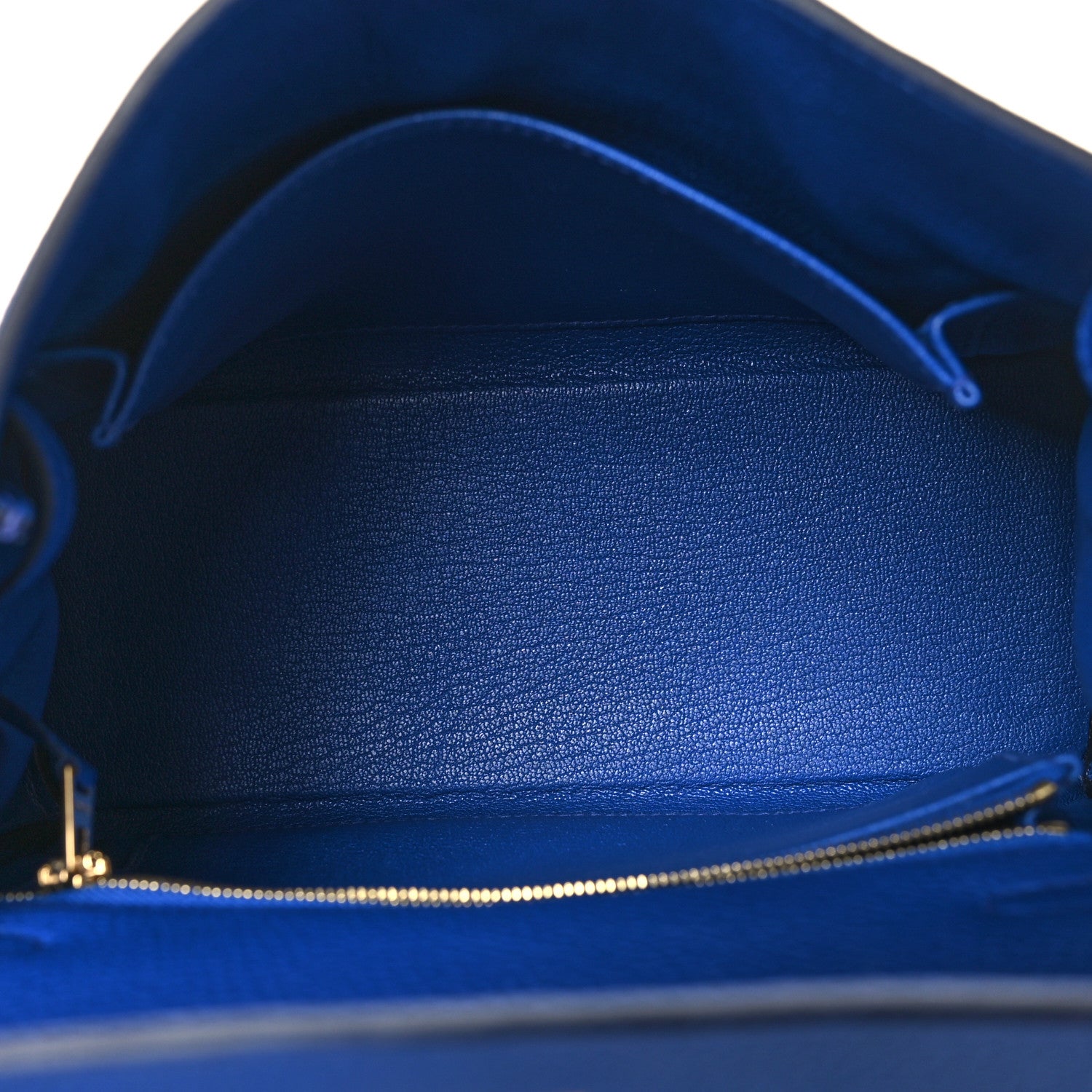 Hermes Togo Kelly Retourne 25 Bleu Royal 5 of 13
