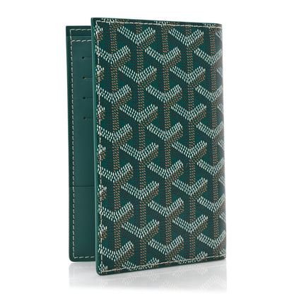 Goyard Goyardine Passport Wallet Green 3 of 6