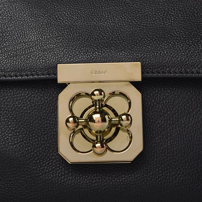 Chloe Calfskin Medium Elsie Shoulder Bag Black 7 of 10