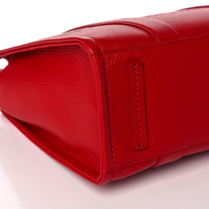 Marc Jacobs Grained Calfskin Medium The Tote Bag True Red 10 of 11